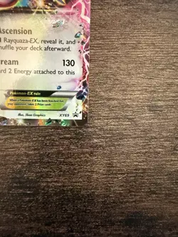 Pokemon Rayquaza EX Holo Promo XY Set XY69 - Image 3