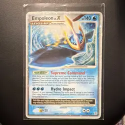 Pokemon Empoleon LV.X 120/130 Diamond & Pearl Rare Holo 140 HP Level Up - Image 1