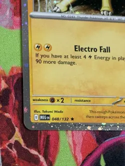 Pokemon Mega Evolution #48/132 Raikou Cosmos Holo - Image 4
