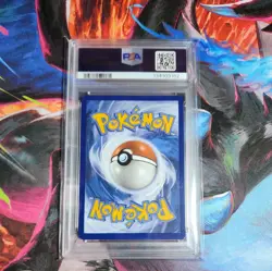 Pokemon TCG Destined Rivals Team Rockets Wobbuffet PSA 8 - Image 3
