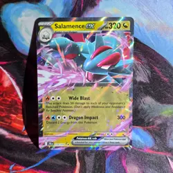 Pokemon Journey Together Salamence EX 114-159 Double Star - Image 1