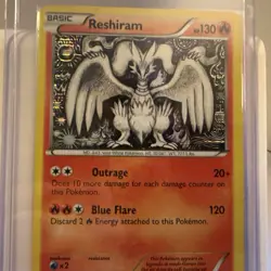 Reshiram 28/113 Legendary Treasures Reverse Holo Rare Pokemon TCG - Image 3