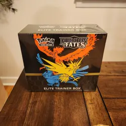 Hidden Fates Elite Trainer Box - ETB - Factory Sealed SM Pokemon TCG - Near Mint - Image 1