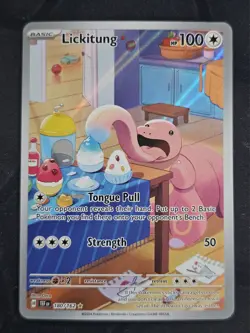 Pokemon TCG Lickitung 180/162 Temporal Forces NM - Image 2