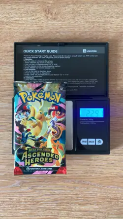 Extremely Heavy Pokemon Ascended Heroes Booster Pack (22.9+) Potential God Pack! - Image 1