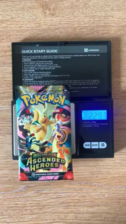Extremely Heavy Pokemon Ascended Heroes Booster Pack (22.9+) Potential God Pack! - Image 1