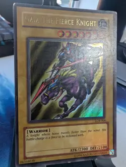 YuGiOh! Gai The Fierce Knight LOB-006 Super Rare Unlimited (not 25th edition)* - Image 2