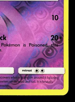 Venipede 56/147 Burning Shadows LP Reverse Holo Pokemon Card TCG - Image 5