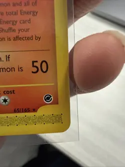 Pokemon Typhlosion TCG Expedition Card 65/165 Regular Common Rare - Image 5