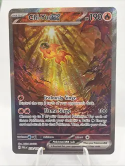 Pokemon Card Chi-Yu Ex 259/193 Paldea Evolved Special Illustration Rare NM - Image 1