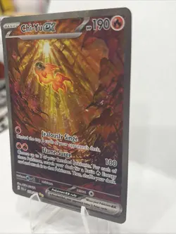 Pokemon Card Chi-Yu Ex 259/193 Paldea Evolved Special Illustration Rare NM - Image 3