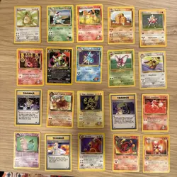 Assorted Vintage Pokemon Lot 20 Cards - Image 1