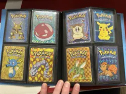Pokemon Binder Lot Vintage Prizim Sticker 74 Cards - Image 5