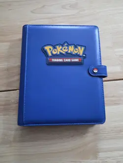 Pokemon Trading Card Game Ultra Pro 4-Pocket Premium Snap Binder Used Lightly - Image 1