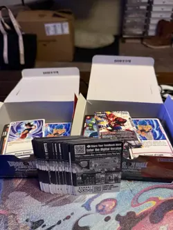Dragon Ball Fusion World Dual evolution BULK LOT + CODE Cards - Image 1