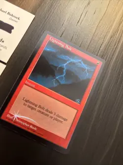 Lightning Bolt Foil Judge Promo - Image 3