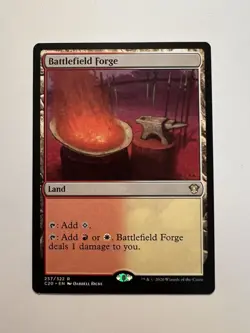 Battlefield Forge - MTG Commander 2020 - NM - Image 1