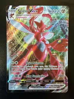 Scizor VMAX 119/189 Swsh03: Darkness Ablaze Holo Ultra Rare Pokemon TCG NM - Image 1