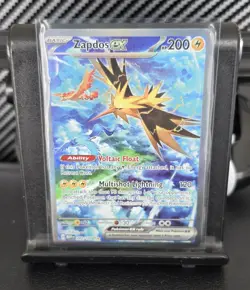 2023 Pokemon 151 Zapdos EX Special Illustration Rare 202/165 Mint SV - Image 3