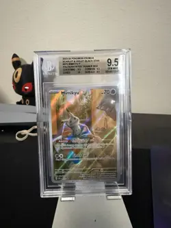 2024 POKEMON SVP EN-SV BLACK STAR PROMO #075 MIMIKYU BGS 9.5 - Image 1