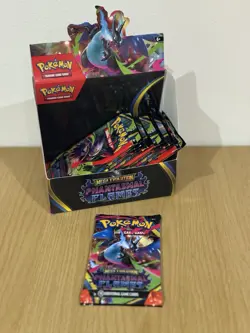 Set of 10 Pokemon Mega Evolution Phantasmal Flames sleeved booster packs - Image 2