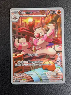 Gurdurr - 126/086 Black Bolt - Pokemon - Illustration Rare - Image 1