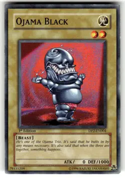 Ojama Black - DP2-EN004 - Common - 1st Edition - NM YuGiOh! - Image 1