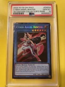 YuGiOh CYBER ANGEL BENTEN #RA01-EN024🔥PSA 10 GEM🔥1st ED-2023 COLLECTOR’S RARE - Image 2