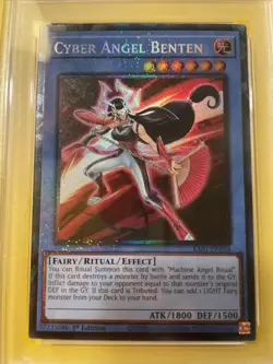 YuGiOh CYBER ANGEL BENTEN #RA01-EN024🔥PSA 10 GEM🔥1st ED-2023 COLLECTOR’S RARE - Image 3