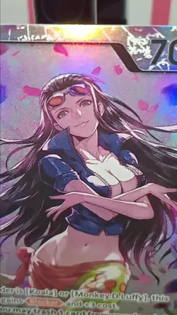 One Piece OP12-087 Nico Robin Super Rare English Trading Card Legacy Master TCG - Image 2