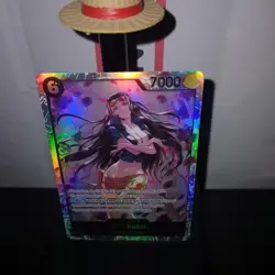 One Piece OP12-087 Nico Robin Super Rare English Trading Card Legacy Master TCG - Image 4