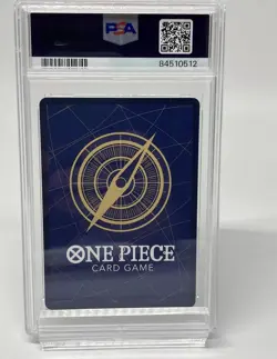 2022 One Piece Japanese Romance Dawn Trafalgar Law SR Foil #047 PSA 10 GEM MINT - Image 2