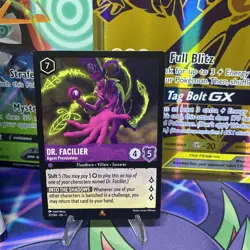 Disney Lorcana Dr. Facilier Agent Provocateur 37/204 Rare Non Foil 🔥 V - Image 1