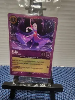 Disney Lorcana Elsa The Fifth Spirit & Lilo Escape Artist Foil Sealed Promo - Image 3