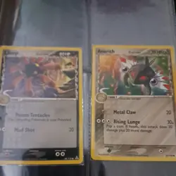 Lileep 68/110 & anorith 57/110 great Condition Pokemon Card,delta species bundle - Image 1