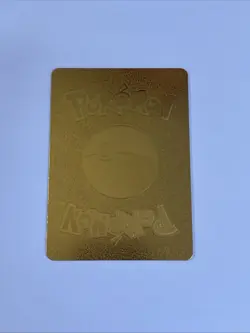 Charizard VMAX HP330 Gold Metal Pokemon Card-Collectible - Image 2