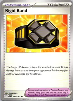 Pokemon 151 Rigid Band Uncommon Trainer Card 165/165 NM - Image 1