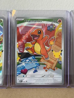 Pokemon TCG First Partner Illustration Collection Series 1 Kanto GEN 1 3x Cards - Image 3