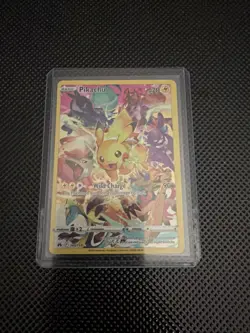 Pokemon Pikachu TCG Crown Zenith Full Art Secret Rare Card 160/159 - Image 1