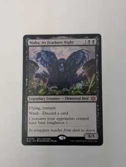 Maha, Its Feathers Night, Bloomburrow MTG Magic The Gathering - Image 1