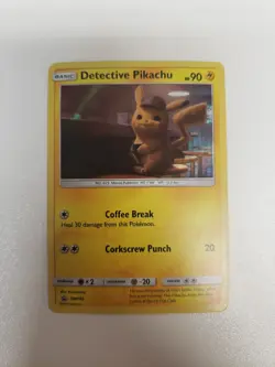 Detective Pikachu Promo SM Promos SM190 (Pokemon TGC) MP - Image 1