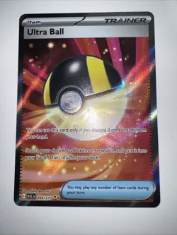 POKEMON MEGA EVOLUTION ASCENDED HEROS ULTRA BALL! 264/217 ULTRA RARE - Image 2