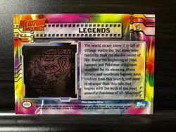 Pokemon Topps 1999 | Legends #1 - Mewtwo Strikes Back | NM - Image 2