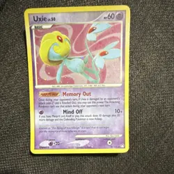 Pokemon TCG-Uxie-Mysterious Treasures-18/123-60HP-Holo Rare-Nintendo-English - Image 1
