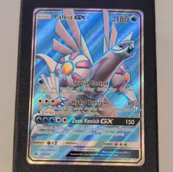 Pokemon Palkia GX Ultra Rare Full Art Holo SM-Forbidden Light 119/131 180 HP - Image 1