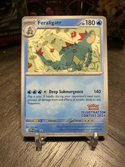 Pokemon Feraligatr 213 Illustration Contest 2024 Promo - Image 1
