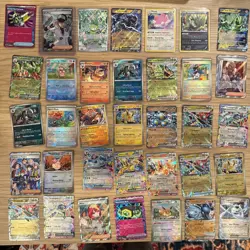 Pokemon Prismatic Evolutions Holo Rare Lot Of 35 - Image 1