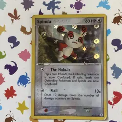 Pokemon TCG Spinda EX Hidden Legends 48/101 Reverse Holo Uncommon - LP - Image 1