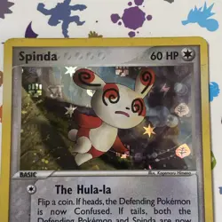 Pokemon TCG Spinda EX Hidden Legends 48/101 Reverse Holo Uncommon - LP - Image 4