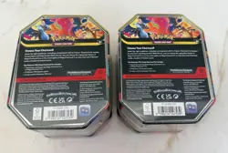 Mega Charizard X ex & Y ex Tin Set Sealed! (2 Tins) Pokemon TCG - Image 2